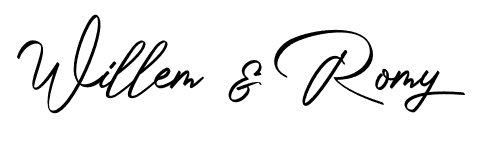 Willem and Romy signature