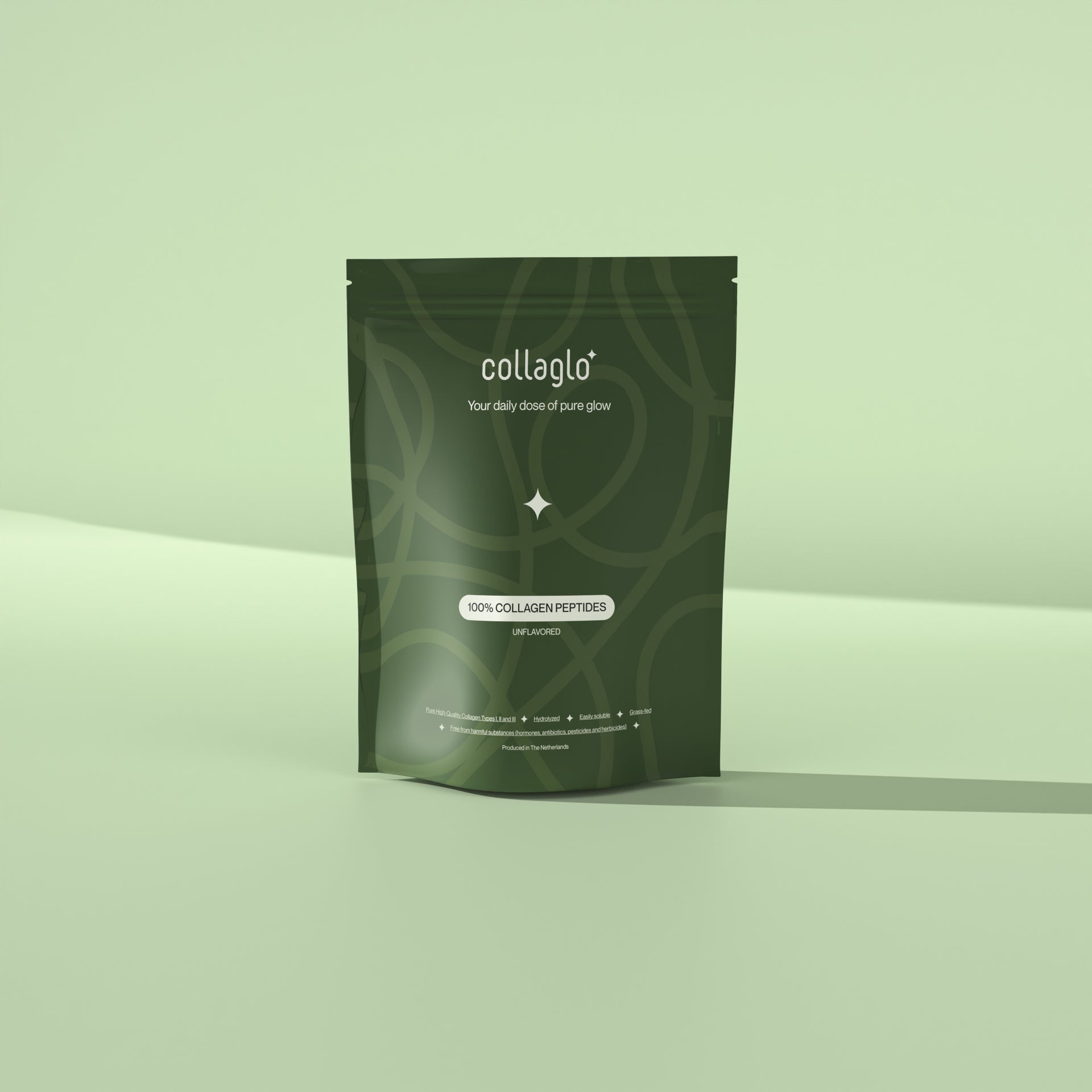 Peptides de collagène 100 % purs I, II et III – Poudre – 500 grammes