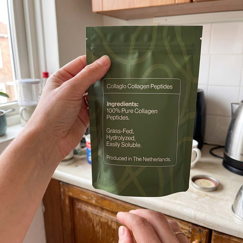 Three types of collagen: Type I radiant skin, Type II supple movement, Type III strong hair and nails
